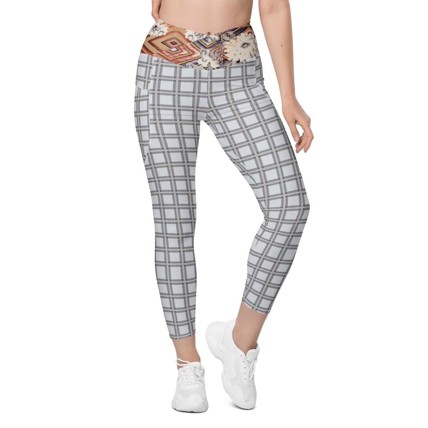 Leggings Magnolia Crossover con tasche