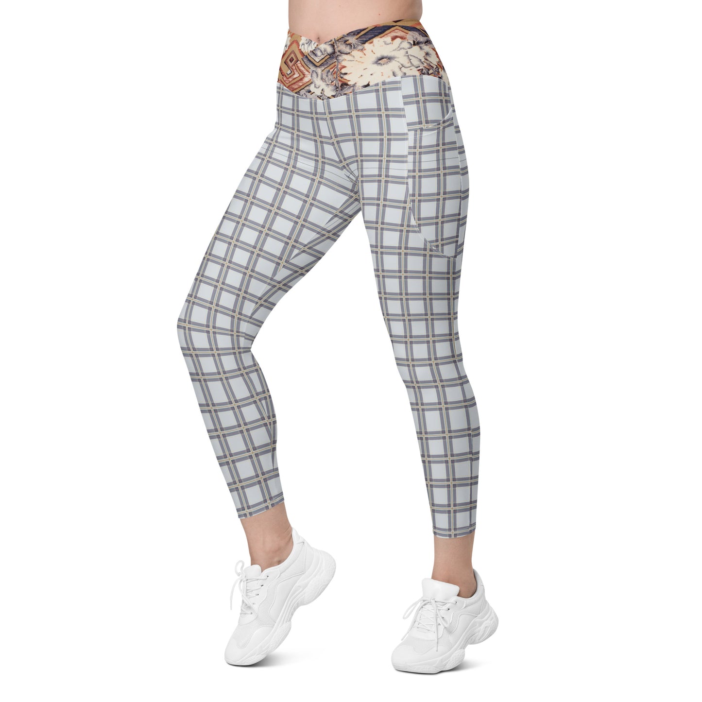 Leggings Magnolia Crossover con tasche