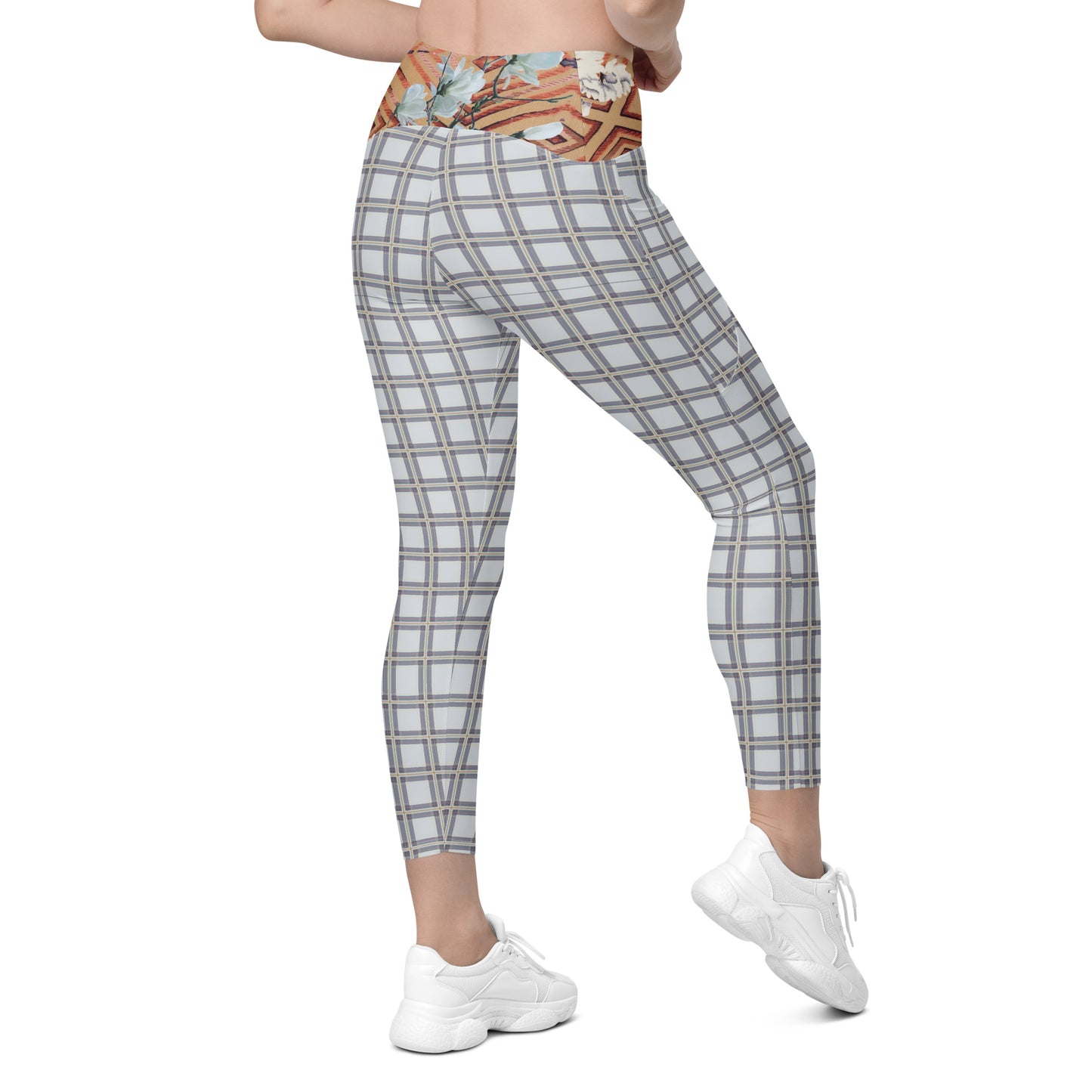 Leggings Magnolia Crossover con tasche
