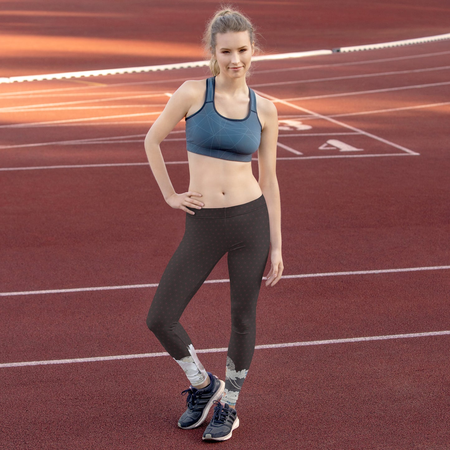 Matsukawa Asanoha Fleur de cerisier Legging