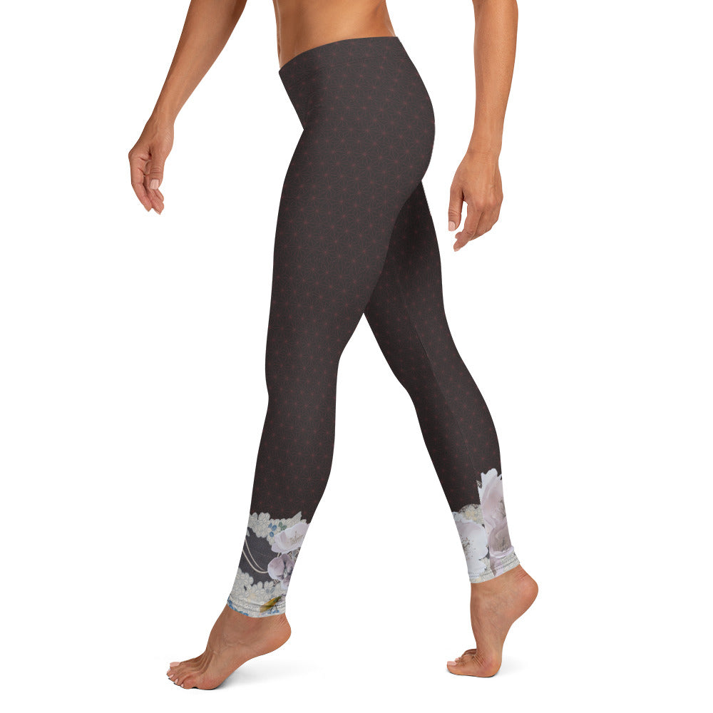 Matsukawa Asanoha Fleur de cerisier Legging