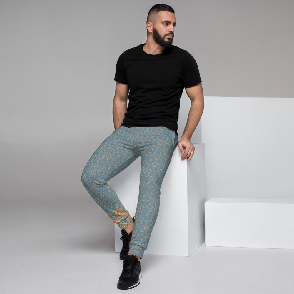 Jogging Homme Fleur de Cerisier Bleu