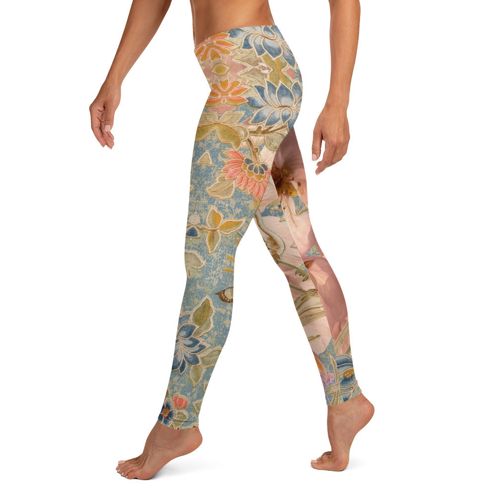 Leggings di fiori di ciliegio