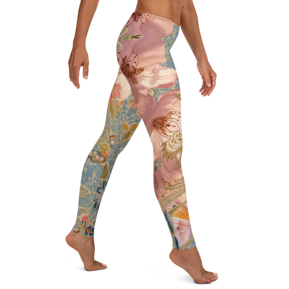 Leggings di fiori di ciliegio