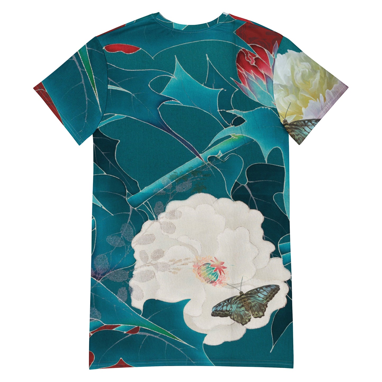 Robe t-shirt papillon