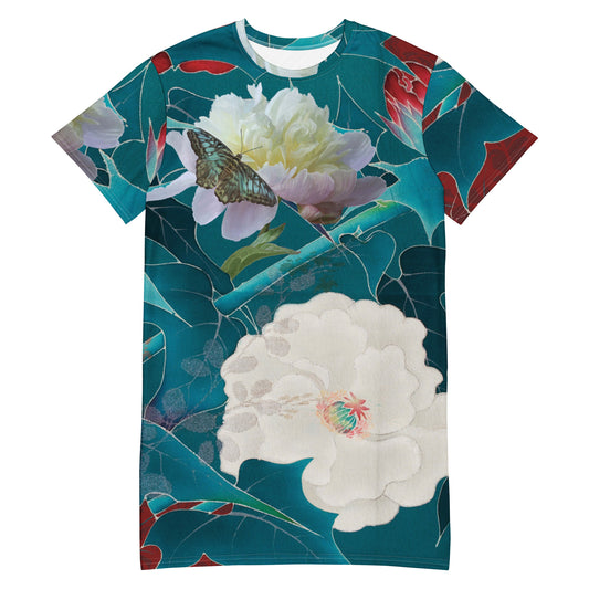 Robe t-shirt papillon